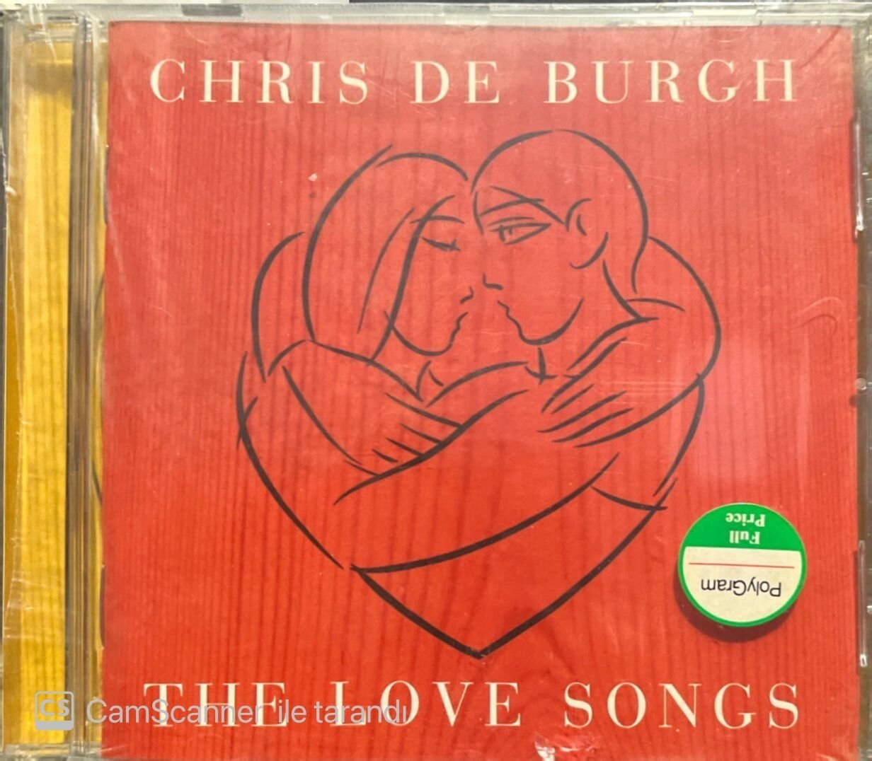 Chris De Bugh The Love Songs Açılmamış Jelatininde CD