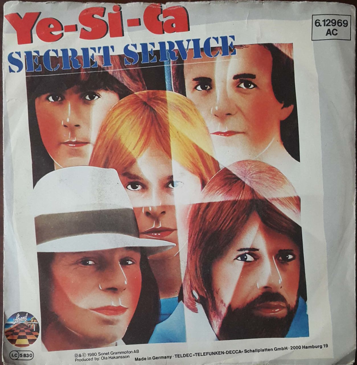 Secret Service Ye-Si-Ca 45lik Plak