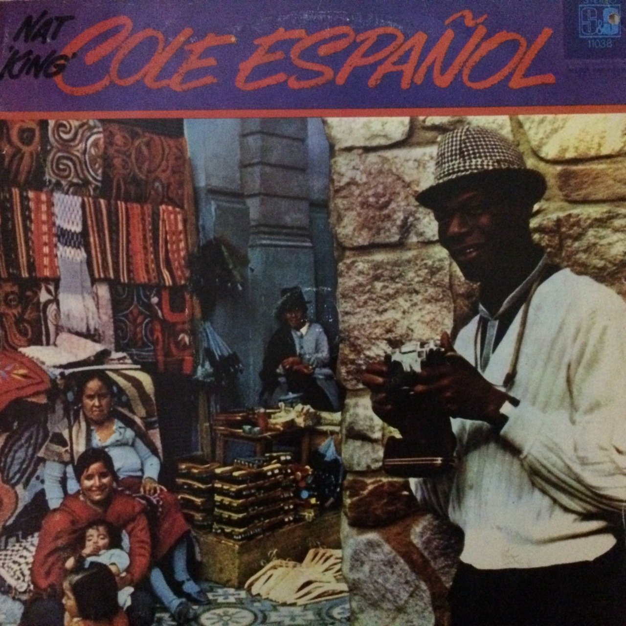 Nat King Cole Cole Espanol LP Plak
