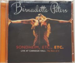 Bernalette Peters Sondheim Etc. CD