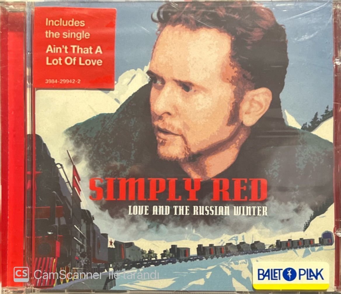 Simply Red Love And The Russian Winter Açılmamış Jelatininde CD