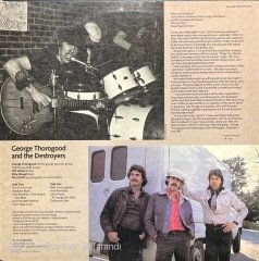 George Thorogood And The Destroyers LP Plak