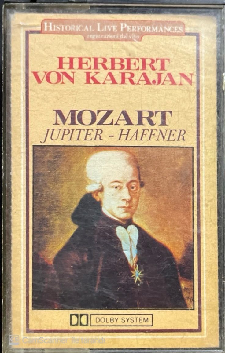 Herbert Von Karajan Mozart Jubiter-Haffner Classic Kaset