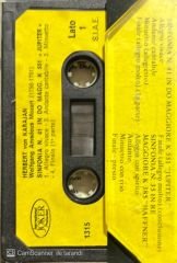 Herbert Von Karajan Mozart Jubiter-Haffner Classic Kaset