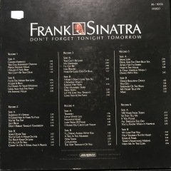 Frank Sinatra Don't Forget Tonight Tomorrow 6 LP Box Set Plak