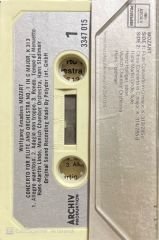 Mozart Flute Concerto In G Major Classic Kaset