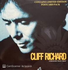 Cliff Richard Stronger Than That 45lik Plak