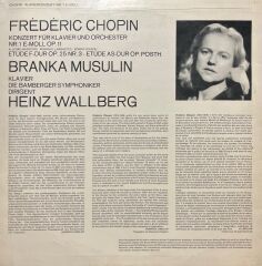 Chopin Konzert LP Plak