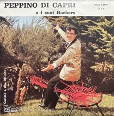 Peppino Di Capri E I Suoi Rockers EP 45lik Plak