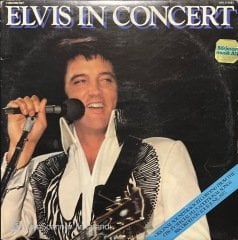 Elvis Presley Elvis In Concert Double LP Plak