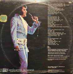 Elvis Presley Elvis In Concert Double LP Plak