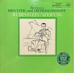 Beethoven Rubinstein / Szeryng LP Plak