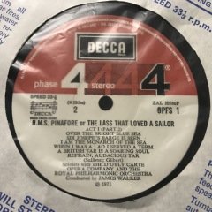 Hms Or The Lass That Loved A Sailor 2 LP Klasik Box Set Plak