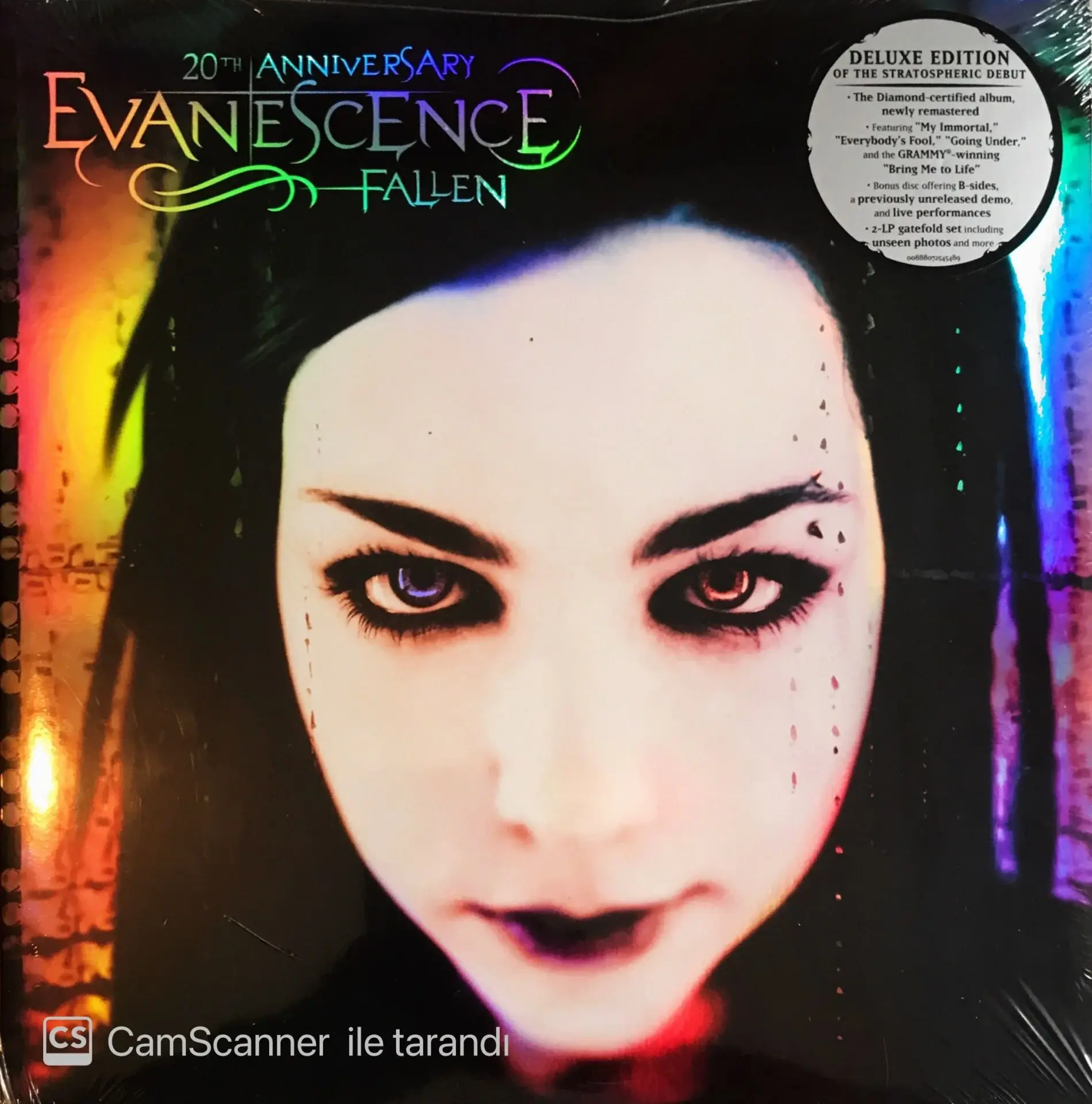 Evanescence Fallen Deluxe Edition 20th Anniversary Double LP Plak