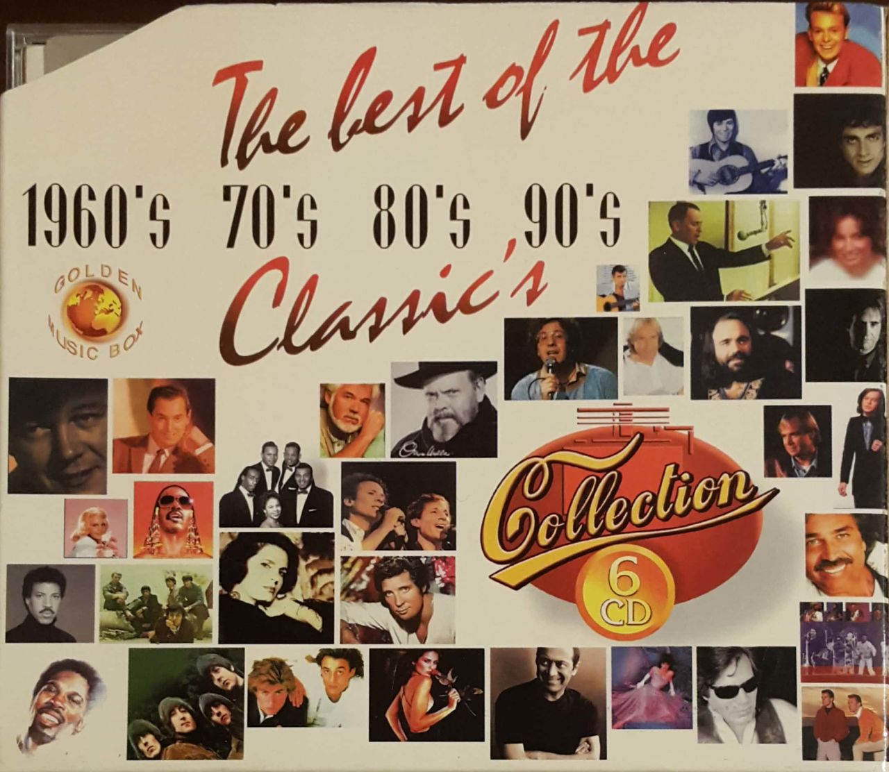The Best Of The 1960's 70's 80's 90's Classic's Collection 6 CD Part 1,2,3,4,5,6 CD