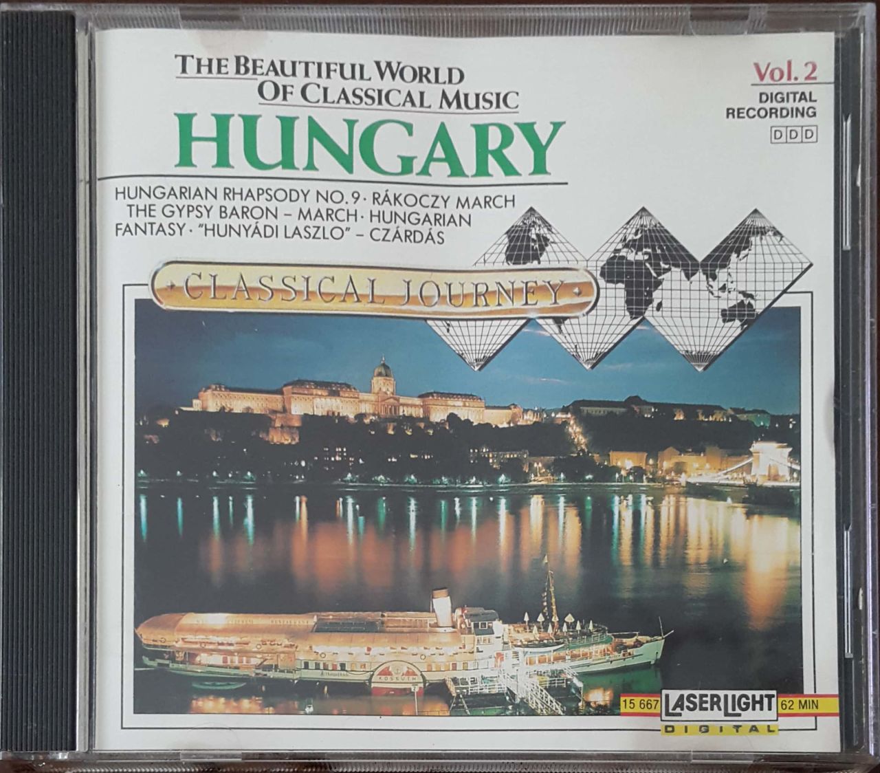 Classical Journey Vol 2 Hungary  CD
