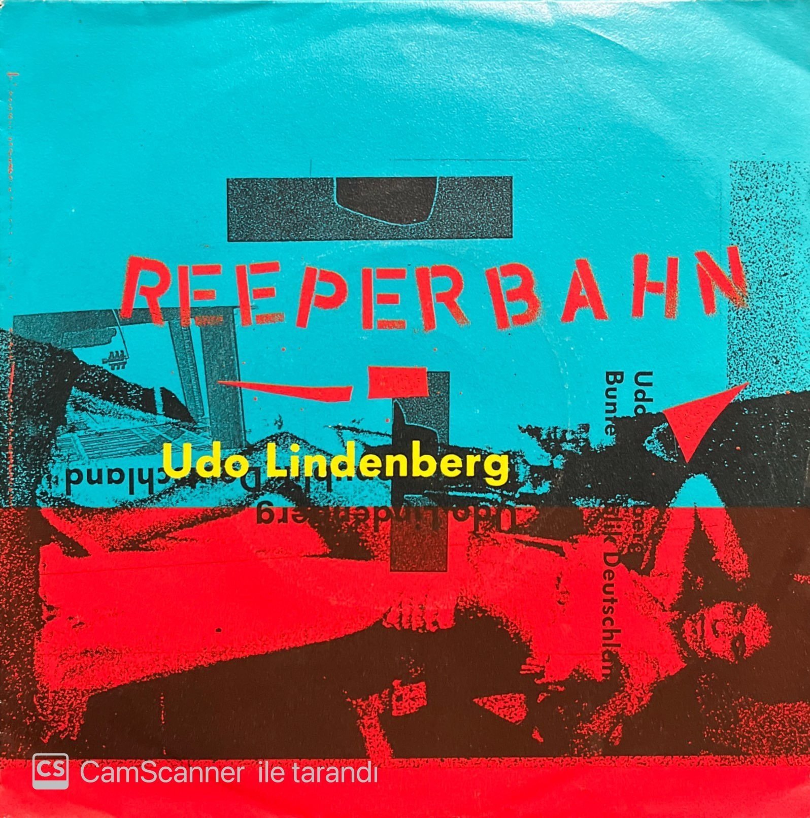 Udo Lindenberg Reeperbahn 45lik Plak