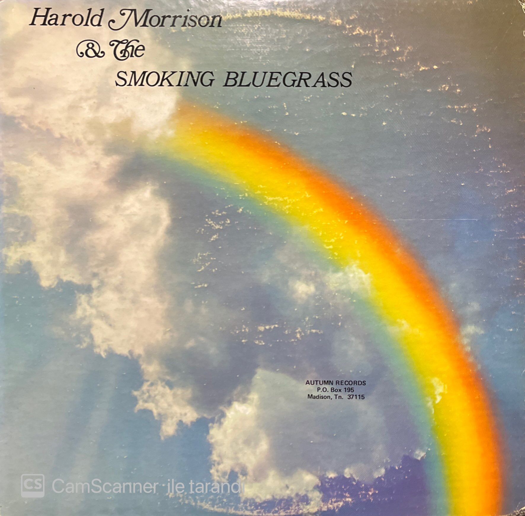 Harold Morrison & The Smoking Bluegrass LP Plak