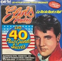 Elvis Presley Les 40 Plus Grands Succes Double LP Plak