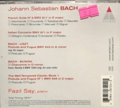 Fazıl Say Bach CD