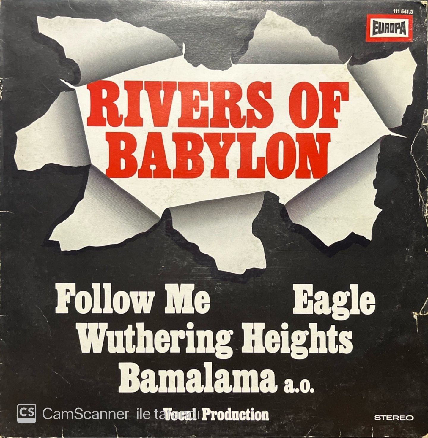 Rivers Of Babylone LP Plak