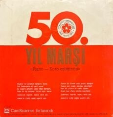 Cumhuriyetimizin 50. Yıl Marşı 45lik Plak