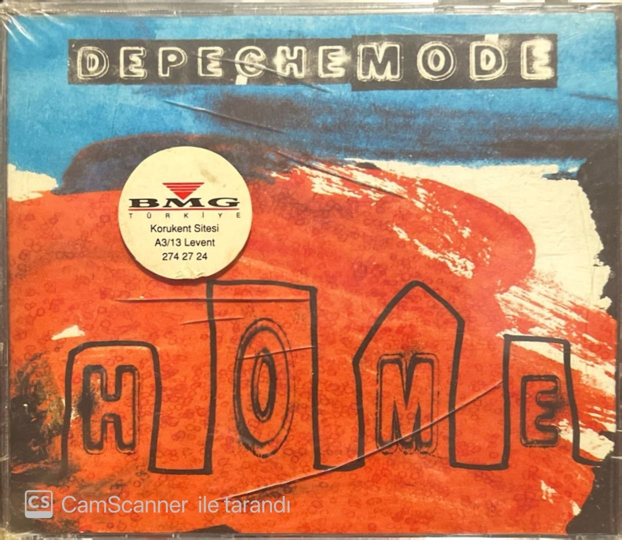 Depeche Mode Home Açılmamış Jelatininde CD