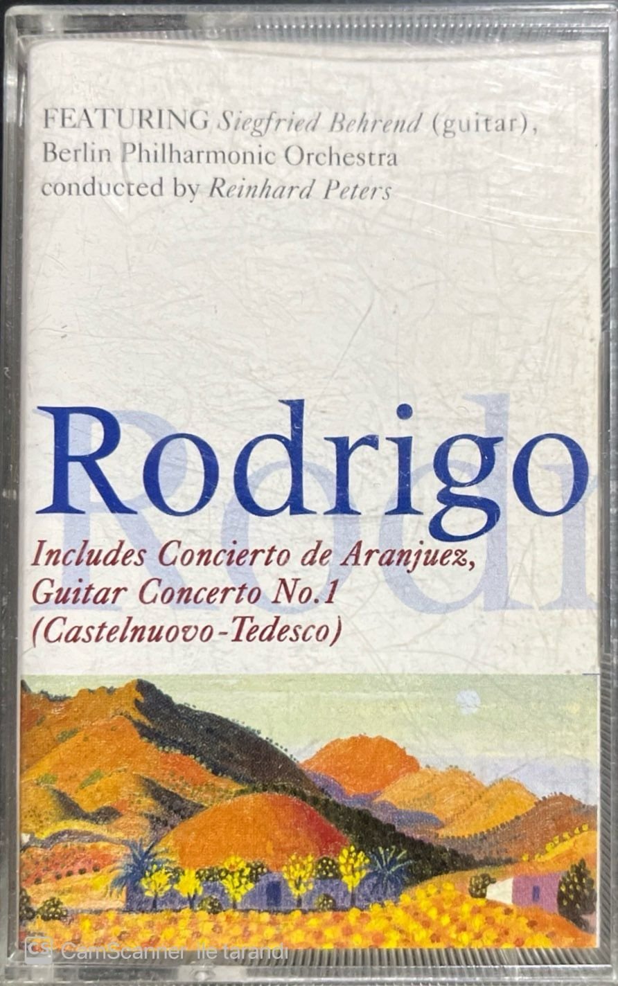Rodrigo Concierto De Aranjuez Classic Kaset