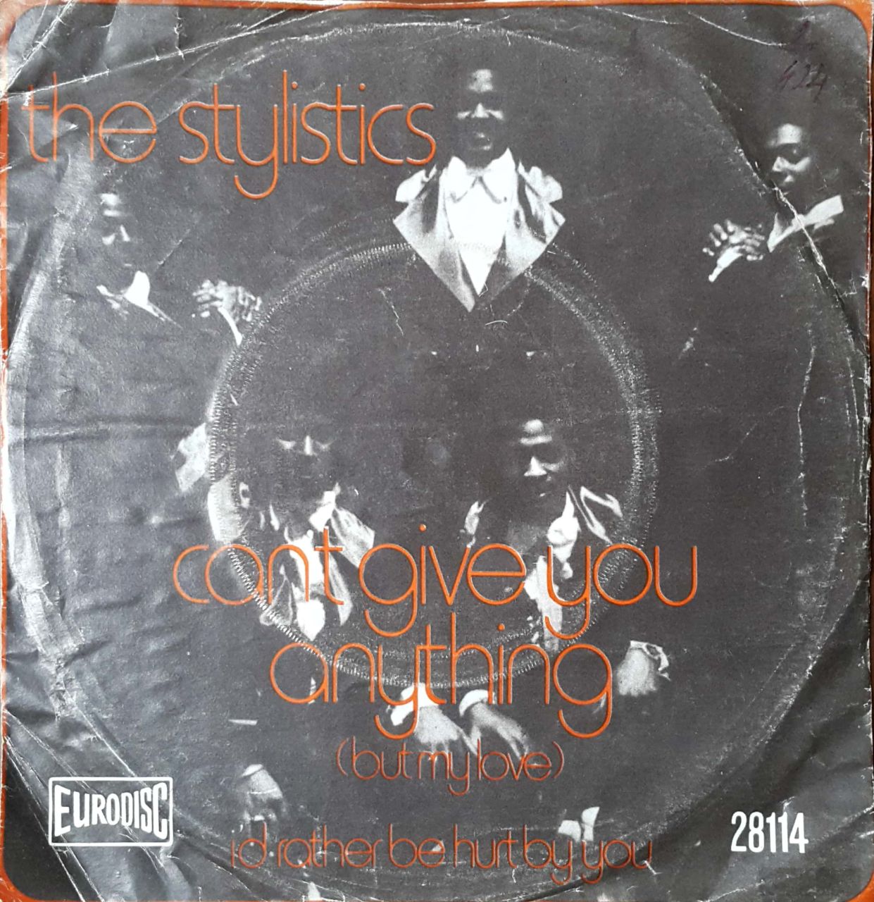 The tylistics Can't Give You Anything 45lik Plak