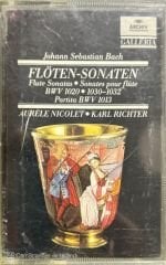 J. S. Bach Flöten-Sonaten Classic Kaset