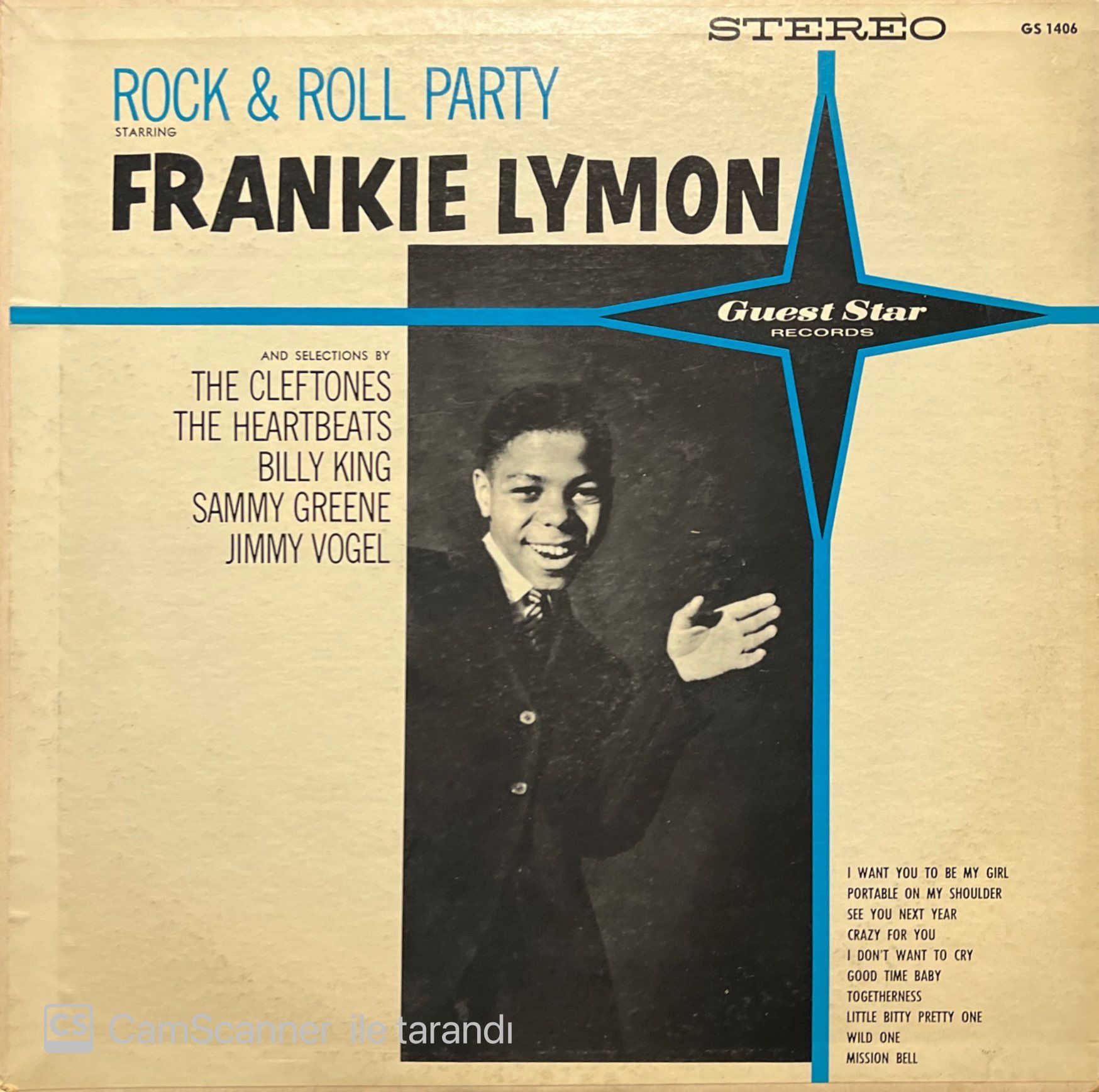 Rock N Roll Party Starring Frankie Lymon LP Plak