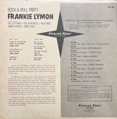 Rock N Roll Party Starring Frankie Lymon LP Plak