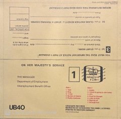 UB40 Signing Off LP Plak