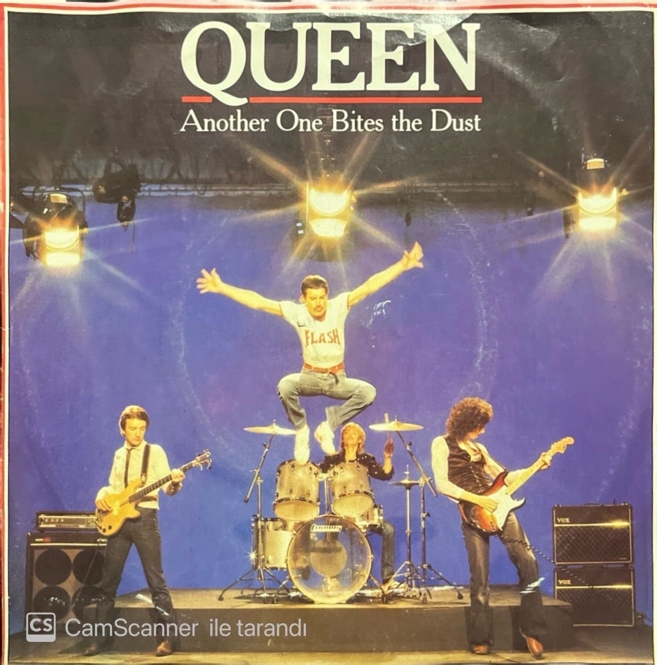 Queen Another One Bites The Dust 45lik Plak