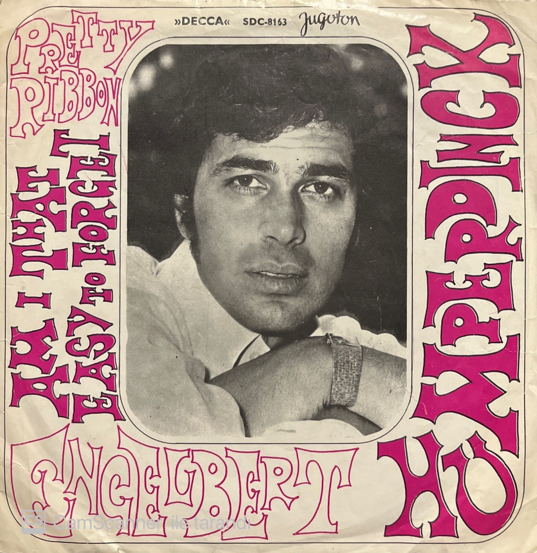 Engelbert Humperdinck Pretty Ribbon 45lik Plak