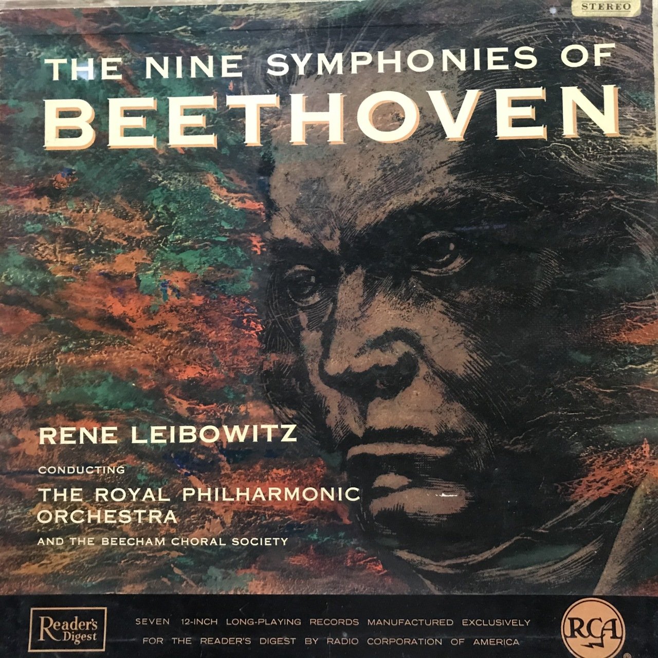 The Nine Symphonies Of Beethoven 7 LP Box Set Plak
