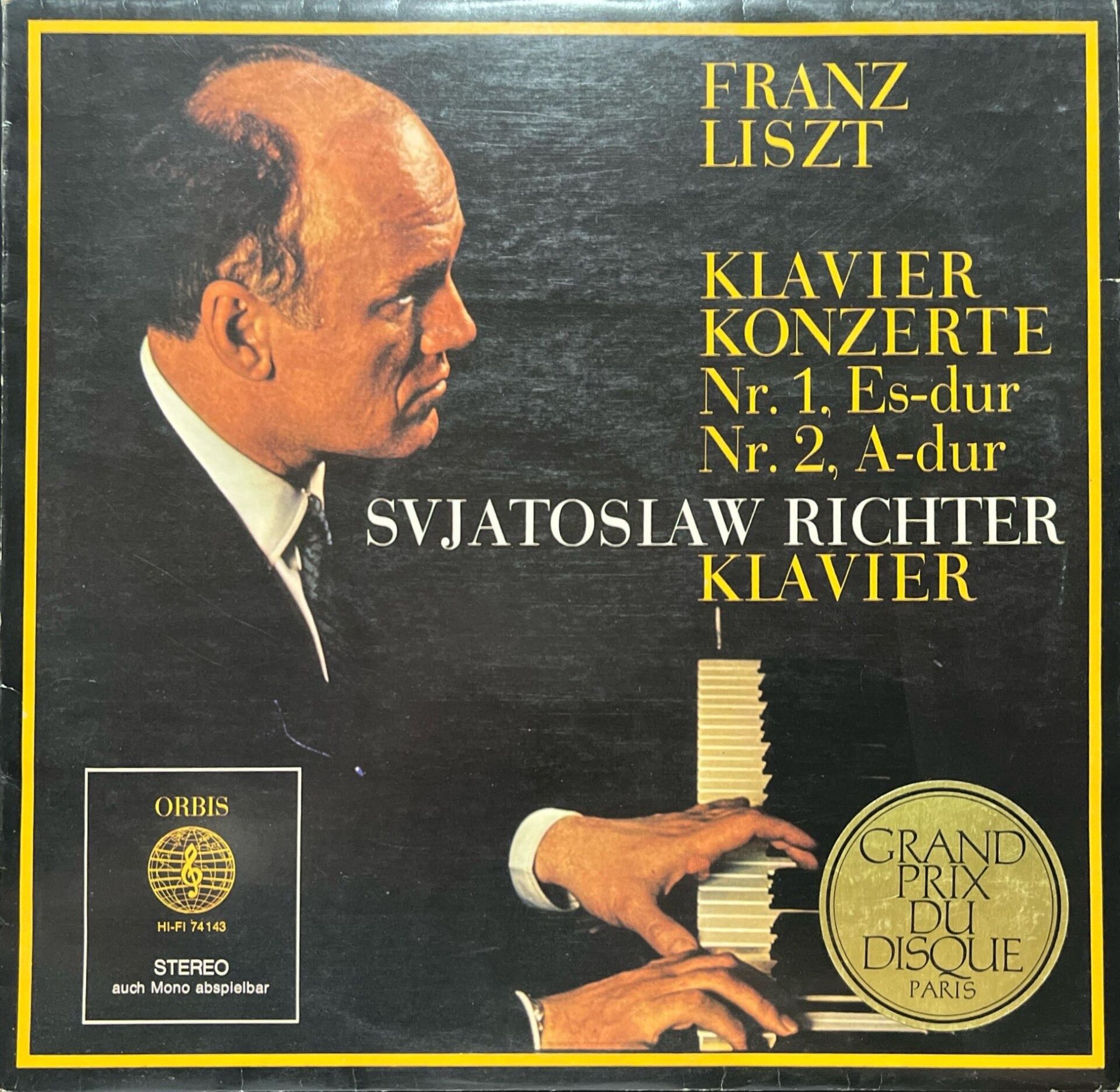 Franz Liszt Svjatoslaw Richter LP Plak