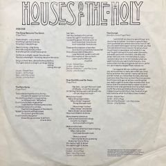 Led Zeppelin Houses Of The Holy LP Plak