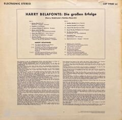 Harry Belafonte Golden Records (Day-O) LP Plak