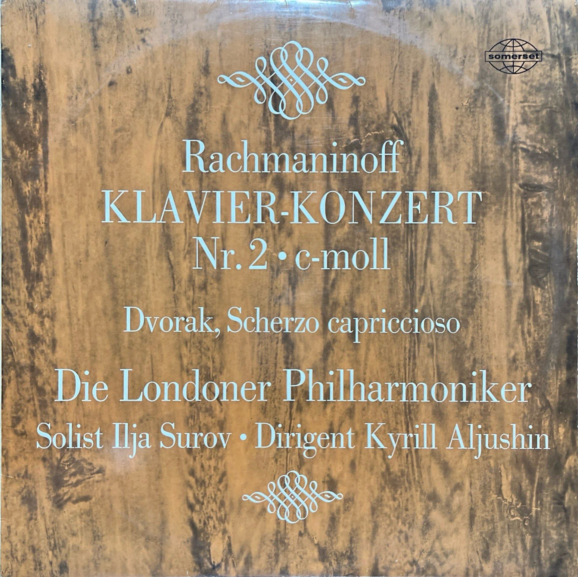 Rachmaninoff Klavier Konzert Nr.2 LP Plak