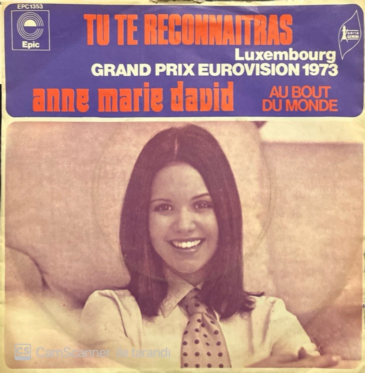 Anne Marie David Tu Te Reconnaitras 45lik Plak