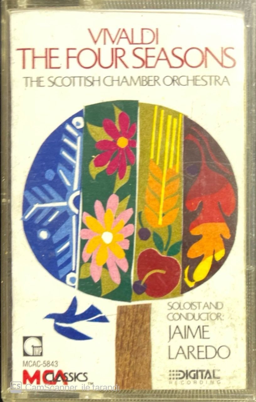 Vivaldi The Four Seasons Classic Kaset