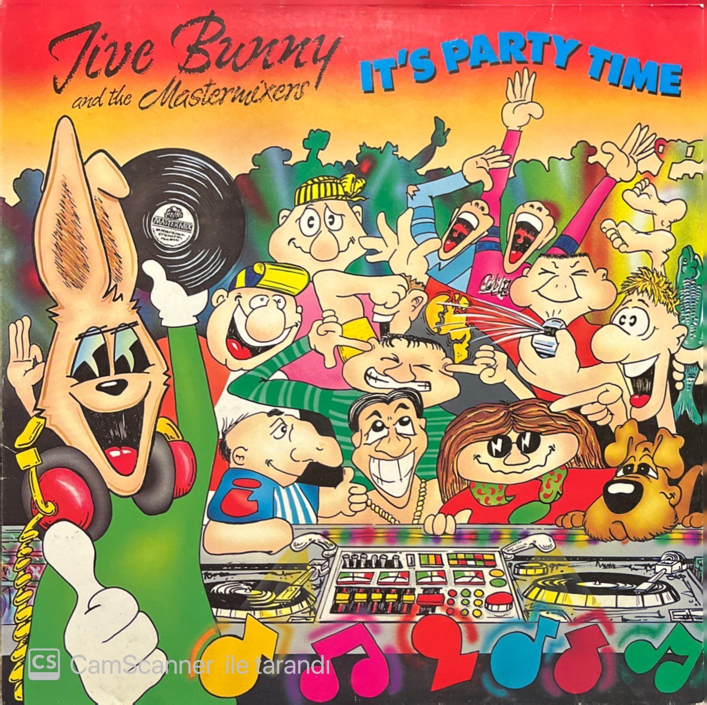 Jive Bunny And The Mastermixers It's Party Time LP Plak