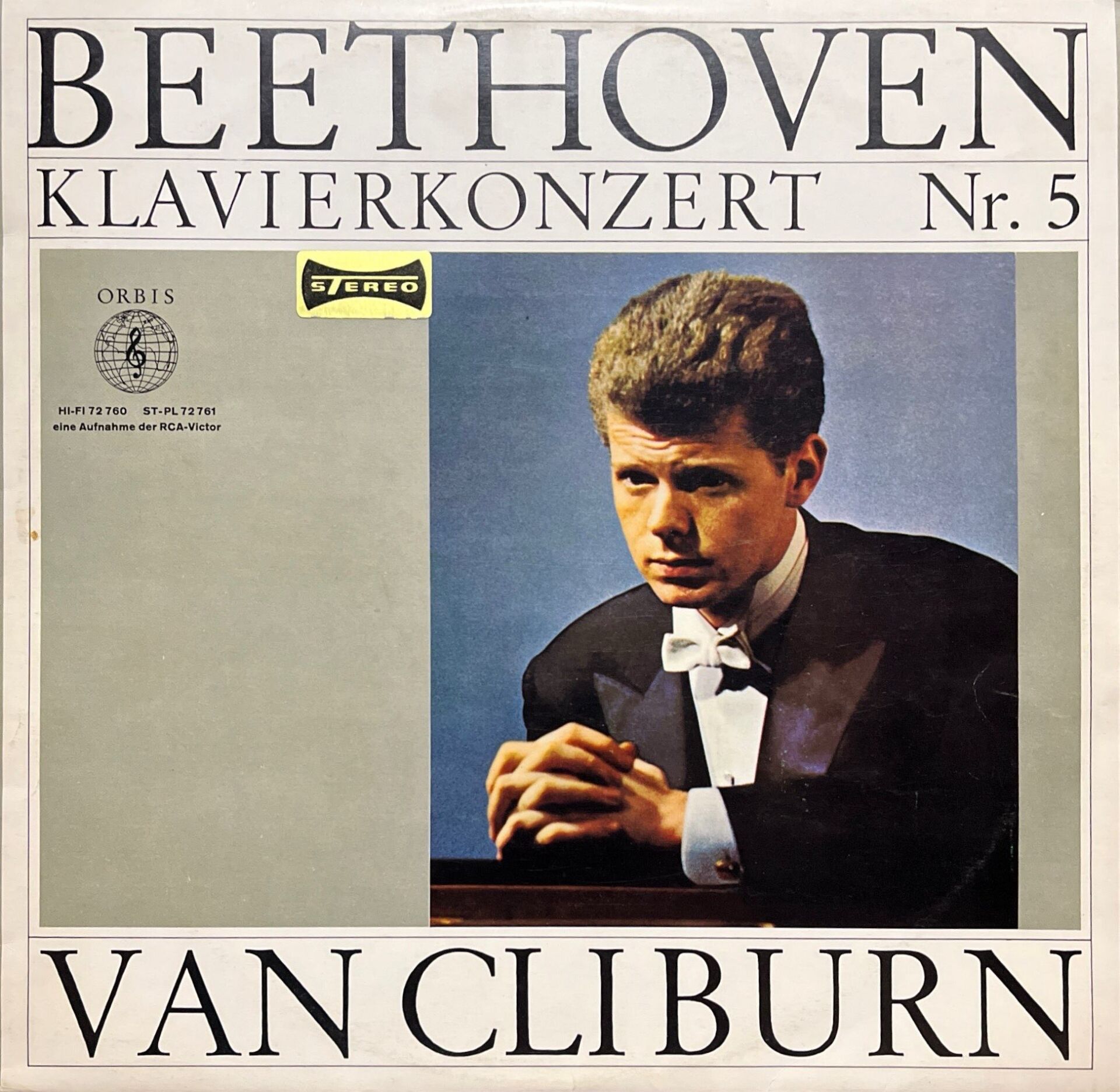 Beethoven Klavierkonzert Nr.5 LP Plak