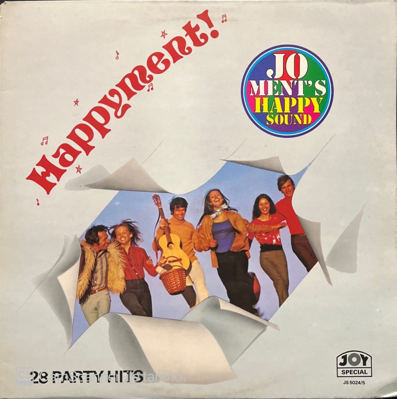 Happyment 28 Party Hits Double LP Plak