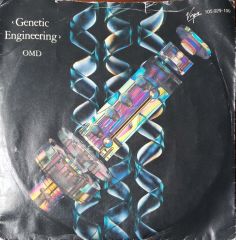 Virgin Telegraph Genetic Engineering Orchestral Manoeuvres İnThe Dark 45lik Plak