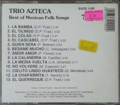 Trio Azteca Best Of Mexican Folk Songs CD