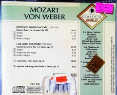 Mozart Von Weber CD