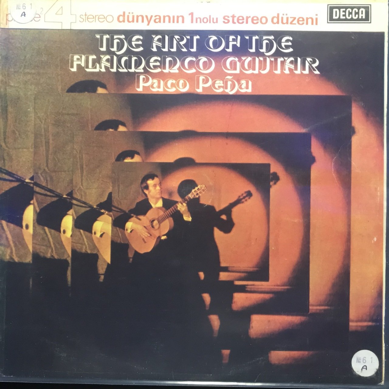 Paco Pena The Art Of The Flamenco Guitar LP Plak