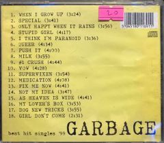 Garbage Best Hit Singles 99 CD